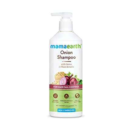Mama Earth Hair fall onion shampoo